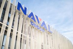 Facade de batiment de Naval Group