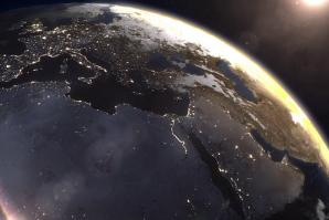 Earth seen from space