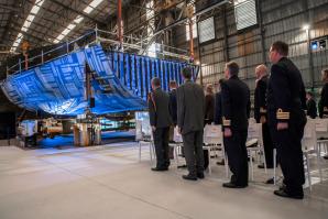 Le rMCM a été mis en cale par Naval Group