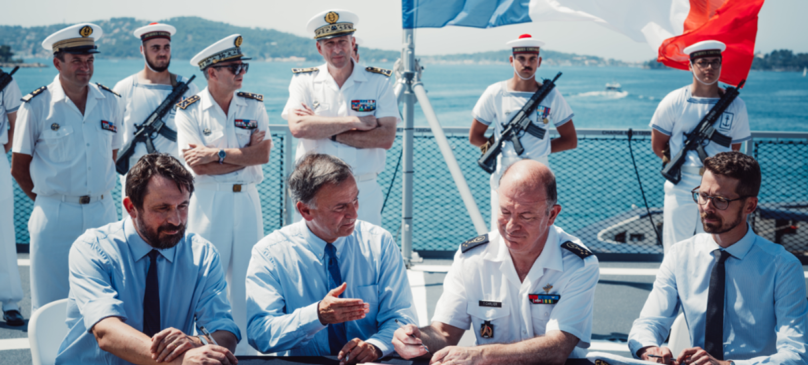 Cérémonie de remise du premier BRF