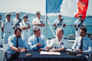 Cérémonie de remise du premier BRF