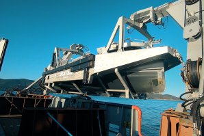 Opération de déploiement et de récupération de l’USV